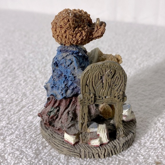 Vintage Charming Professor Bear Teacher Figurine Collectible - Picture 8 of 9